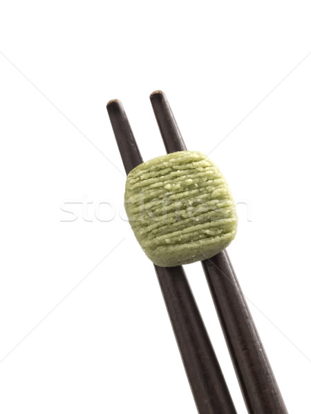 Wasabi comida fundo cor branco Foto stock © zkruger