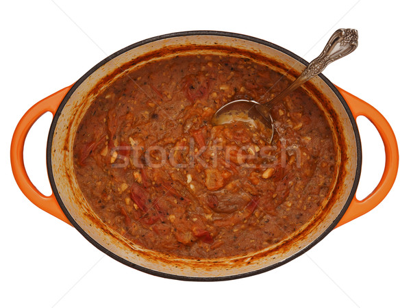 homemade tomato sauce Stock photo © zkruger