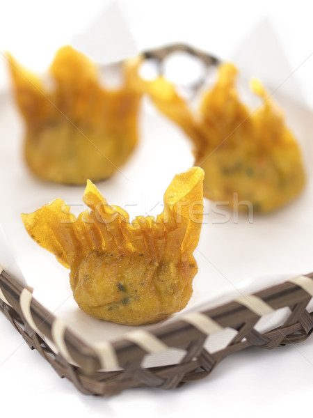 fried wantons Stock photo © zkruger