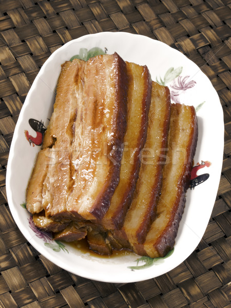 braised pork belly Stock photo © zkruger