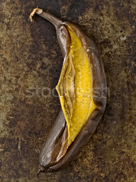 rustic barbecued banana Stock photo © zkruger