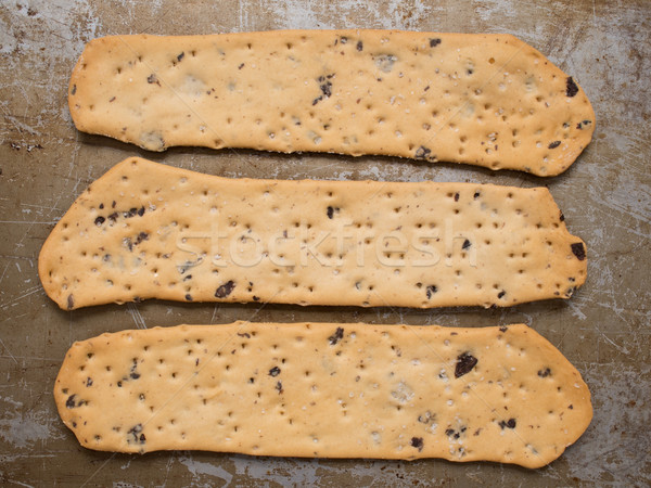 rustic crispy italian flatbread Stock photo © zkruger