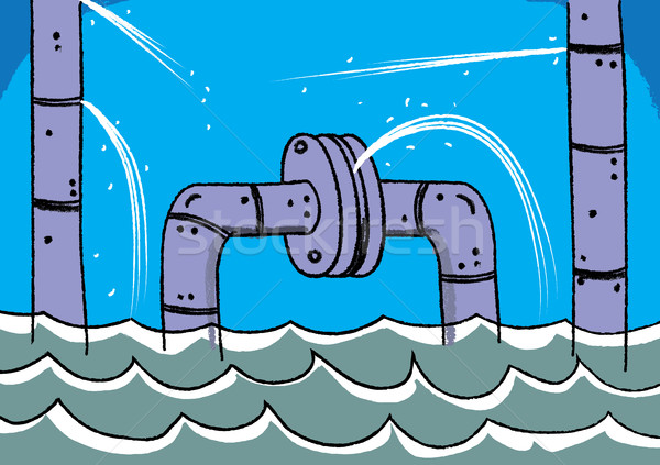 save water reduce wastage concept Stock photo © zkruger
