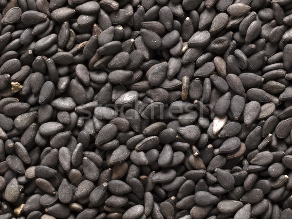 Stok fotoğraf: Siyah · susam · gıda · tohumları