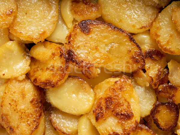 Сток-фото: деревенский · жареный · картофеля · продовольствие
