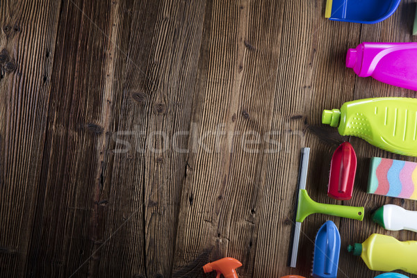 Spring cleanup theme.  Stock photo © zolnierek