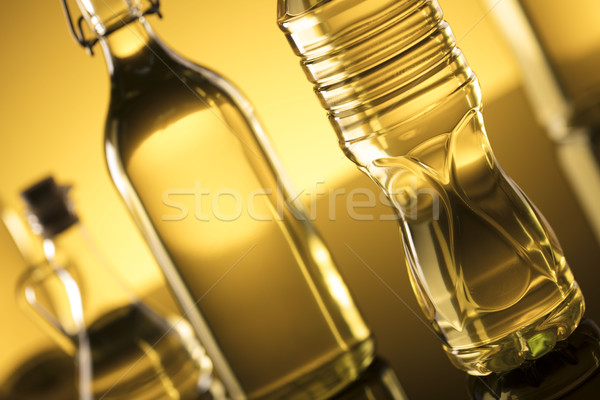 Rapeseed oil concept. Stock photo © zolnierek