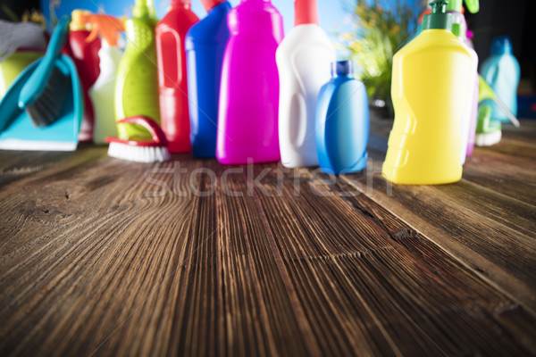 Spring cleanup theme. Stock photo © zolnierek