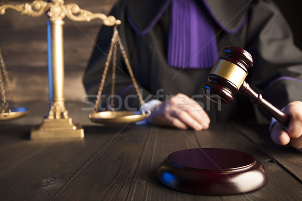 Law theme and concept. Stock photo © zolnierek