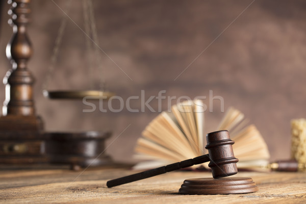 Legal system concept. Stock photo © zolnierek