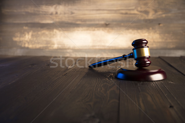 Legal system concept. Stock photo © zolnierek