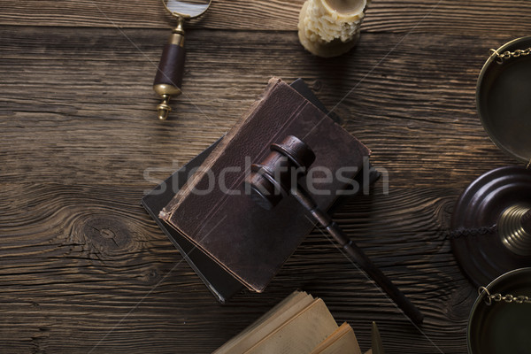 Stock photo: Legal system concept. 