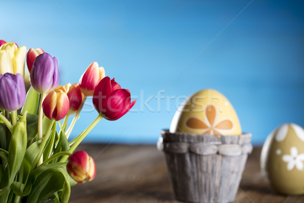 Easter theme Stock photo © zolnierek