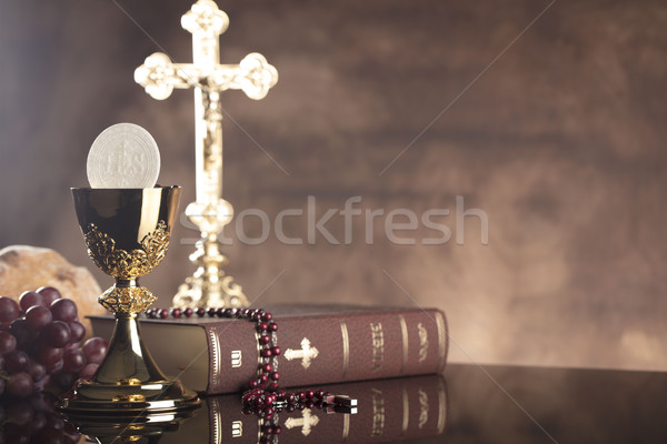 Catholic religion theme Stock photo © zolnierek