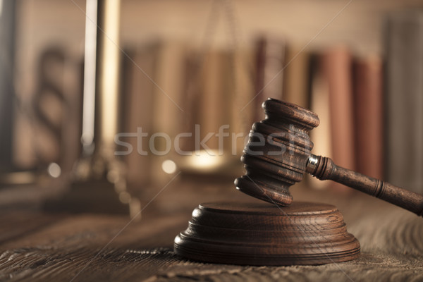 прав правосудия Адвокаты служба масштаба стороны Сток-фото © zolnierek