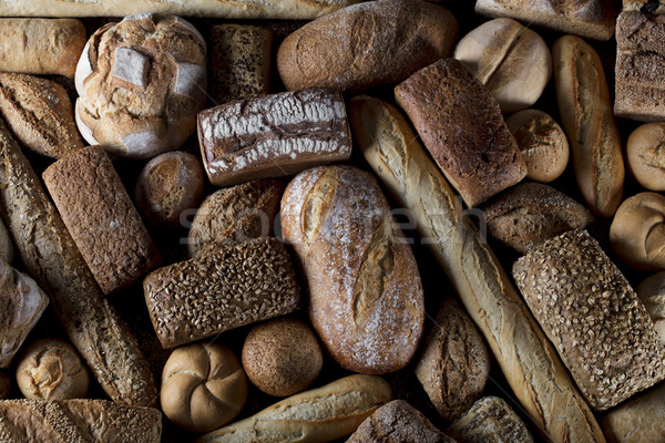 雜 麵包 頂部 視圖 商業照片 © zolnierek