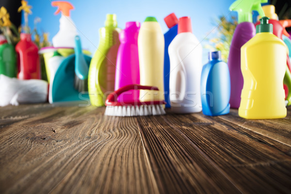 Spring cleanup theme. Stock photo © zolnierek