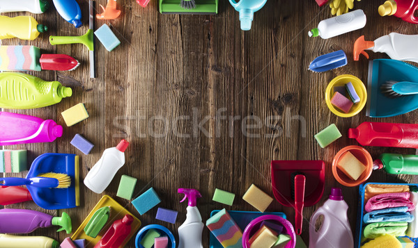 Spring cleanup theme.  Stock photo © zolnierek