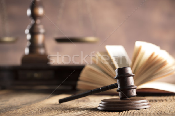 Legal system concept. Stock photo © zolnierek