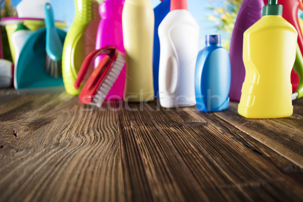Spring cleanup theme. Stock photo © zolnierek