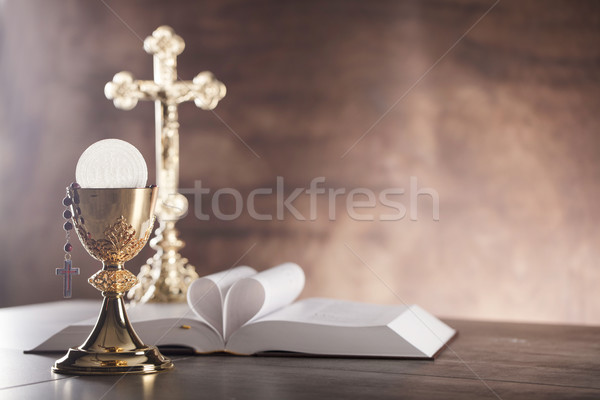 Catholic religion theme Stock photo © zolnierek