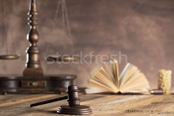 Legal system concept. Stock photo © zolnierek