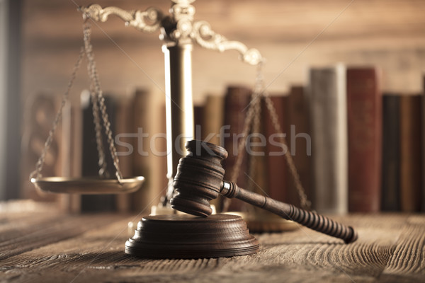 Drept justiţie avocati birou scară mână Imagine de stoc © zolnierek