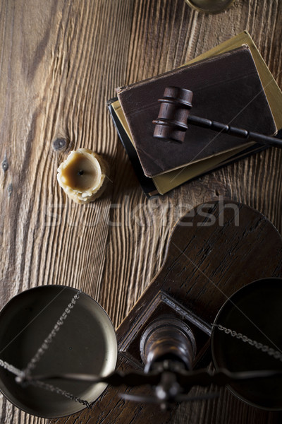 Legal system concept.  Stock photo © zolnierek