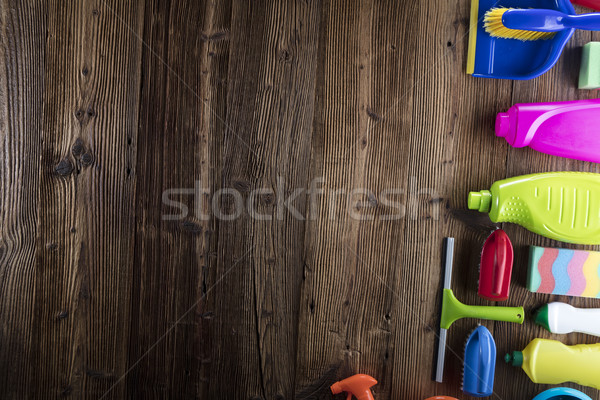 Spring cleanup theme.  Stock photo © zolnierek