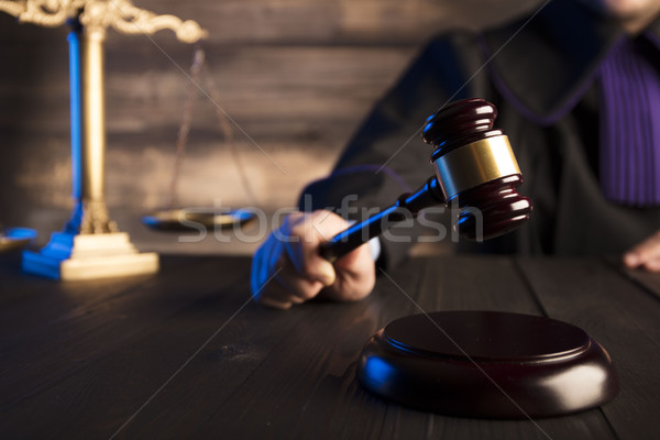 Law theme and concept. Stock photo © zolnierek