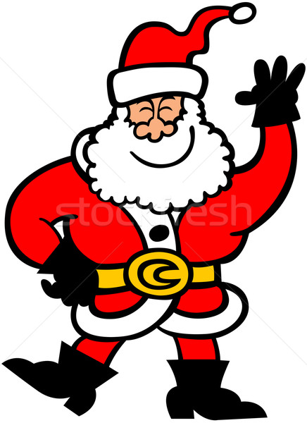 Santa Claus greeting Stock photo © zooco