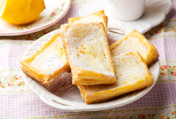 cheese danish puffy pastry. Stock photo © zoryanchik