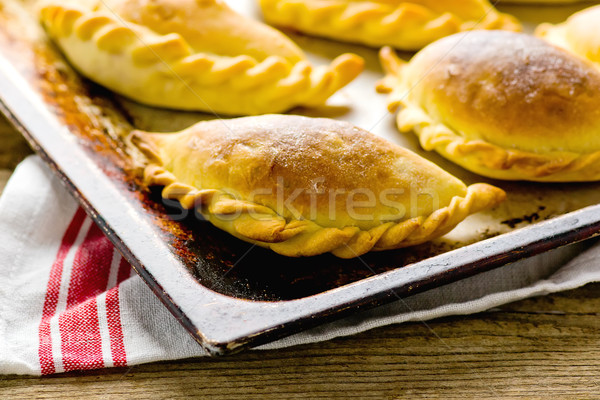 Empanadas ,traditional Argentina pies. Stock photo © zoryanchik