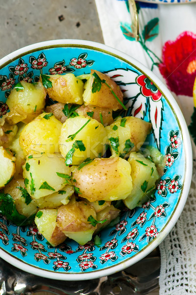 Moroccan potato salad.  Stock photo © zoryanchik