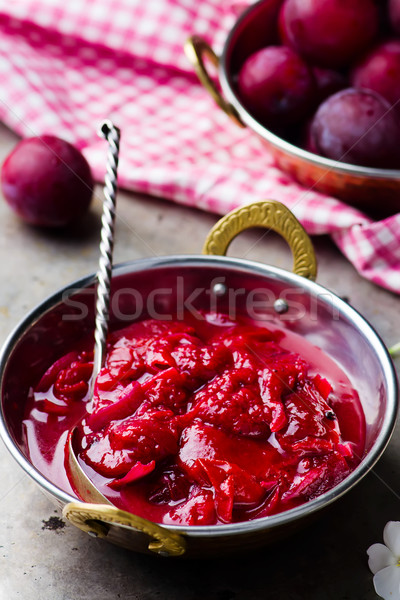 chutney from plums  Stock photo © zoryanchik