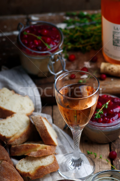 Stock photo: Cranberry Chicken Liver Pate