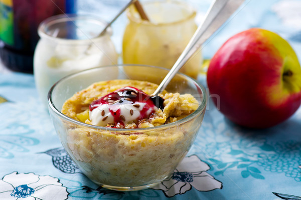 Fruits yogourt miel santé [[stock_photo]] © zoryanchik