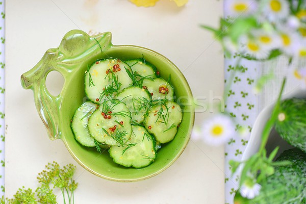 cucumber pickles Stock photo © zoryanchik