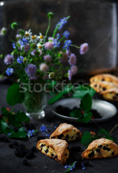 Faeper klasszikus reggeli főzés friss egészséges Stock fotó © zoryanchik