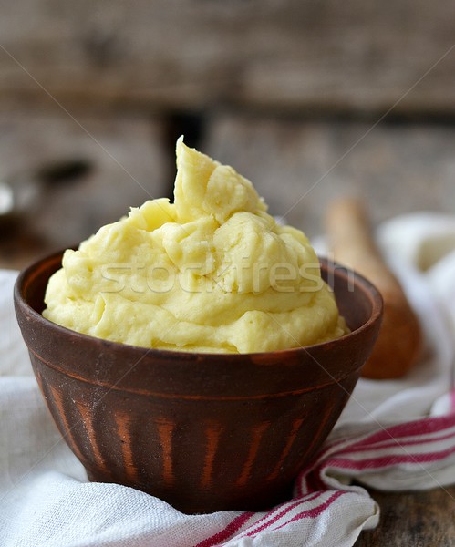 	mashed potatoes Stock photo © zoryanchik