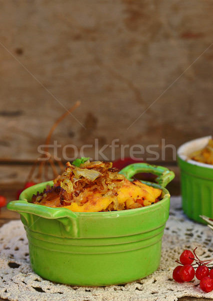 vegetables and meat casserole  Stock photo © zoryanchik