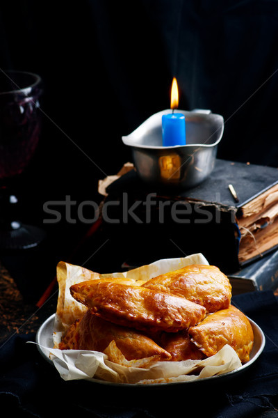 harry potter-inspired pumpkin pasties..style rustic Stock photo © zoryanchik