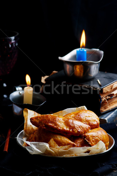 harry potter-inspired pumpkin pasties..style rustic Stock photo © zoryanchik