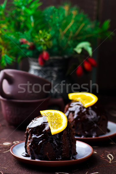 Mug gâteau préparé micro-ondes horizontal autorisation [[stock_photo]] © zoryanchik