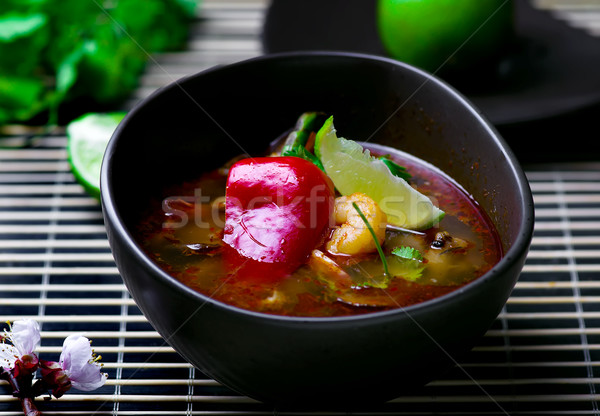 soup Tom yam kung .  Stock photo © zoryanchik