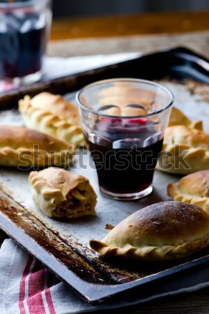 Stock photo: Empanadas ,traditional Argentina pies.