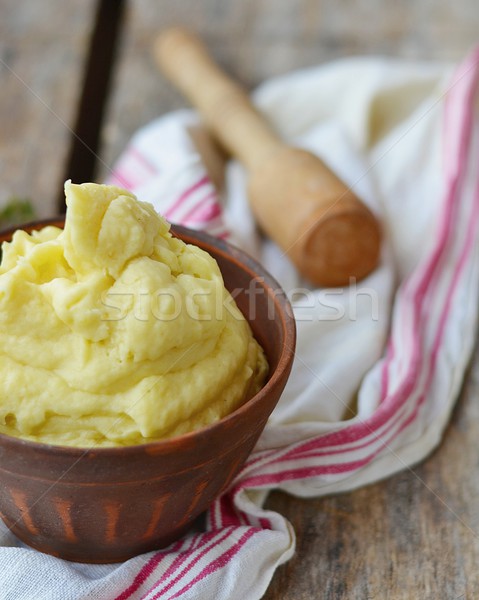 	mashed potatoes Stock photo © zoryanchik