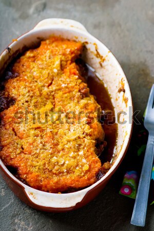 Stock photo: Parmentier,traditional French dish. 