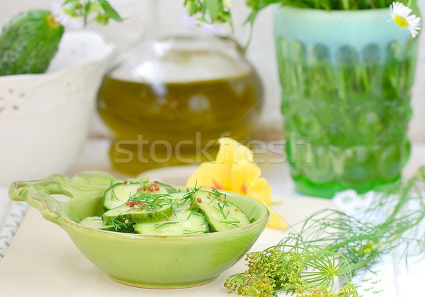 cucumber pickles Stock photo © zoryanchik