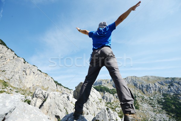 Climber winner Stock photo © zurijeta